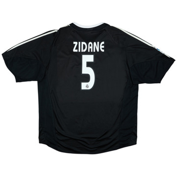 2004-05 Real Madrid Maillot extérieur Zidane #5 - 7/10 - (XXL)
