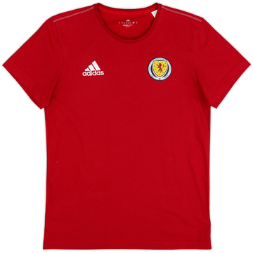 2015-16 Scotland adidas T-shirt coton - 9/10 - (S)