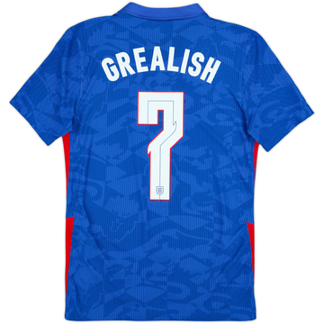 2020-21 England Maillot Extérieur Authentique Grealish #7 - 10/10 - (S)