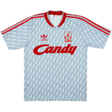 1989-91 Liverpool Maillot extérieur - 9/10 - (S)