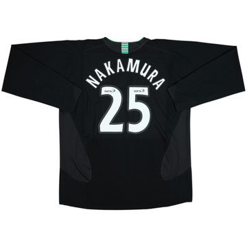 2005-07 Celtic Troisième Maillot manches longues Nakamura #25 - 6/10 - (XXL)
