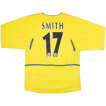 2002-03 Leeds United Maillot Extérieur ML Smith #17 - 8/10 - (S)