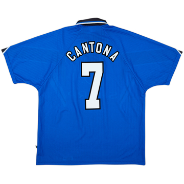 1996-98 Manchester United Maillot Third Cantona #7 - 8/10 - (XL)