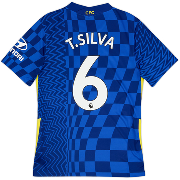 2021-22 Chelsea Maillot Domicile T.Silva #6 - 8/10 - (S)