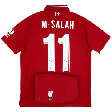 2018-19 Liverpool Maillot et short M.Salah #11 - 10/10 - (S)
