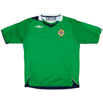 2006-08 Northern Ireland Maillot Domicile - 9/10 - (L)