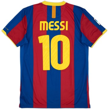 2010-11 Barcelona Maillot Domicile Messi #10 - 6/10 - (M)