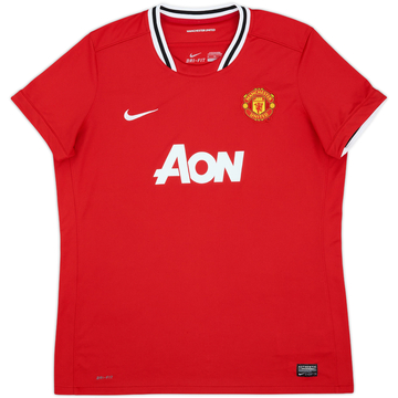 2011-12 Manchester United Maillot Domicile - 9/10 - (Femme XL)