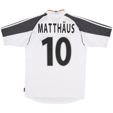 2000-02 Germany Maillot Domicile Matthaus #10 - 7/10 - (S)