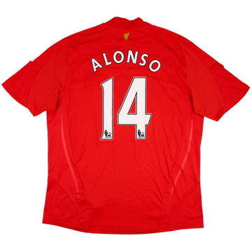 2008-10 Liverpool Maillot domicile Alonso #14 - 8/10 - (XXL)