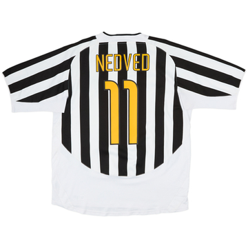 Maillot domicile Juventus 2003-04 Nedved #11 - 6/10 - (XL)