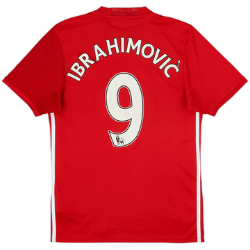 2016-17 Manchester United Maillot domicile Ibrahimovic #9 - 6/10 - (S)