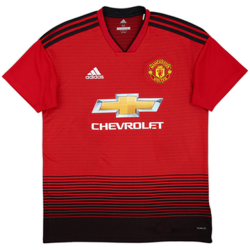 2018-19 Manchester United Maillot Domicile - 5/10 - (M)