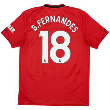 Maillot domicile Manchester United 2019-20 B.Fernandes #18 - 6/10 - (M)