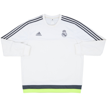 2015-16 Real Madrid adidas Sweat-shirt - 6/10 - (XL)