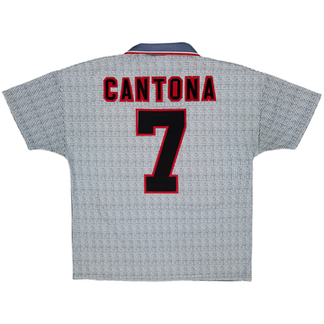 1995-96 Manchester United Maillot Extérieur Cantona #7 - 6/10 - (L)