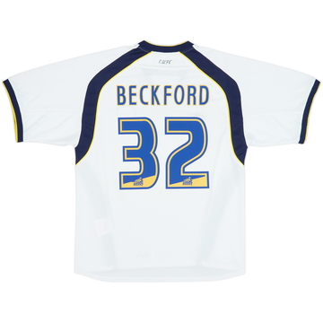 2006-07 Leeds United Maillot Domicile Beckford #32 - 5/10 - (M)