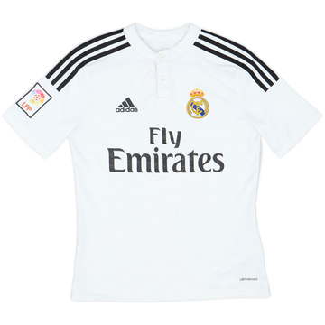 2014-15 Real Madrid Maillot domicile - 7/10 - (Garçons L)