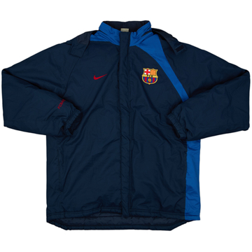 2004-05 Barcelona Nike Manteau de banc matelassé - 8/10 - (XL)