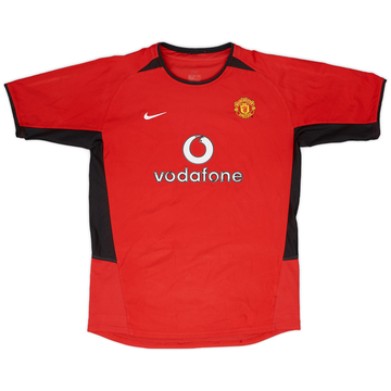 2002-04 Manchester United Maillot domicile - 5/10 - (XL.Boys)
