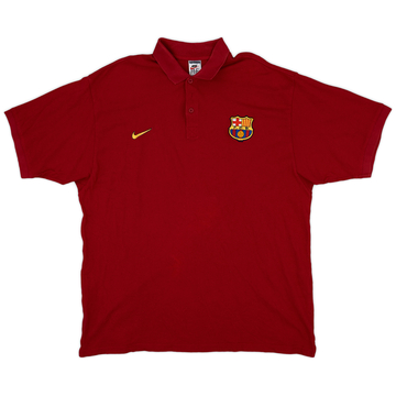 1998-99 Barcelona Nike Polo - 9/10 - (XXL)