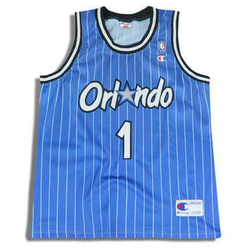 1994-98 Orlando Magic Hardaway #1 Maillot Champion (Extérieur) XXL