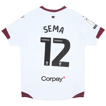 2023-24 Watford Maillot de match extérieur Sema #12