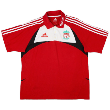 2007-08 Liverpool adidas Polo - 9/10 - (L)