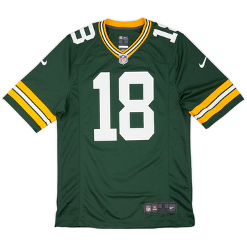 2012-18 Green Bay Packers Cobb #18 Maillot domicile Nike - 9/10 - (S)
