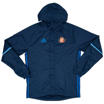 2016-17 Sunderland adidas Veste de pluie à capuche - 8/10 - (M)
