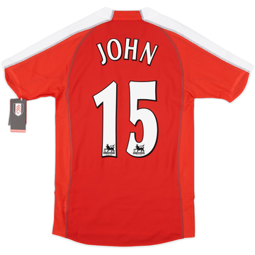 Maillot Fulham extérieur 2005-06 John #15 (S)
