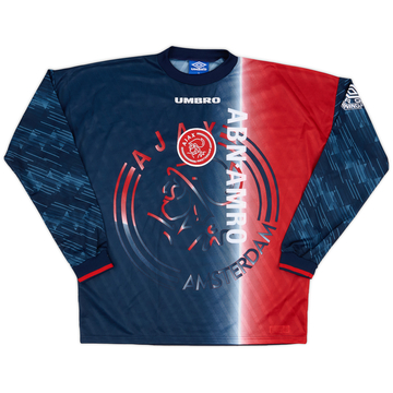 1995-96 Ajax Umbro Maillot d'entraînement manches longues - 9/10 - (XL)