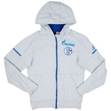 2017-18 Schalke adidas Veste de survêtement - 9/10 - (XS)