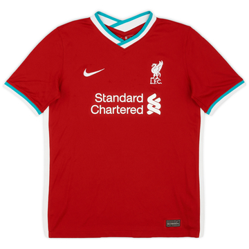 2020-21 Liverpool Maillot domicile - 8/10 - (XL.Boys)