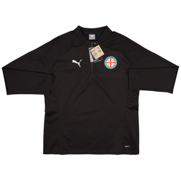 2023-24 Melbourne City Puma Haut de pluie 1/4 zip