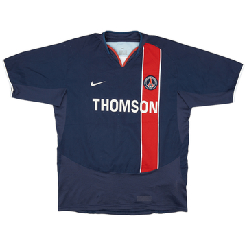 2003-04 Paris Saint-Germain Maillot Domicile - 6/10 - (XL.Boys)