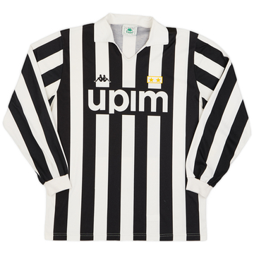 1989-90 Juventus Maillot Domicile ML - 6/10 - (XL)