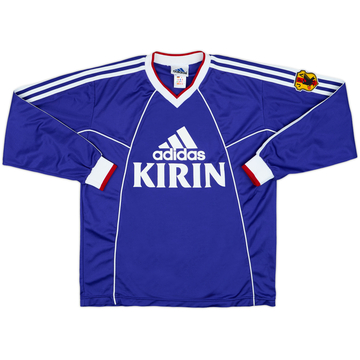 2001-02 Japan adidas Maillot d'entraînement ML - 10/10 - (M)