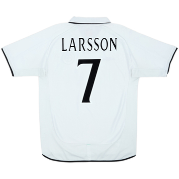 2001-02 Celtic Maillot extérieur Larsson #7 - 6/10 - (L)