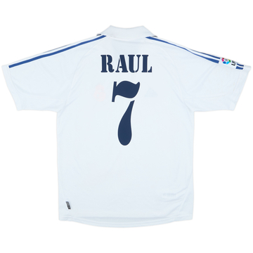 Maillot domicile Real Madrid 2001 Raul #7 - 6/10 - (M)