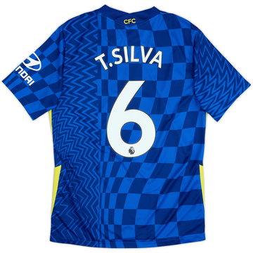 2021-22 Chelsea Maillot Domicile T.Silva #6 - 10/10 - (M)