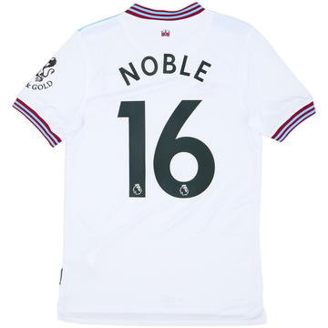 2019-20 West Ham Maillot extérieur Noble #16 (S)