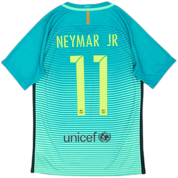 2016-17 Barcelona Maillot Third Neymar Jr #11 - 8/10 - (S)