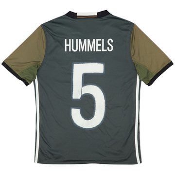 2015-17 Germany Maillot extérieur Hummels #5 - 8/10 - (L.Boys)