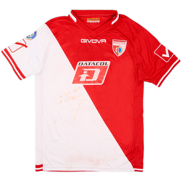 2017-18 Mantova Maillot domicile de match signé #86