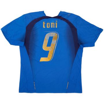 2006 Italie Maillot domicile Toni #9 - 4/10 - (L)