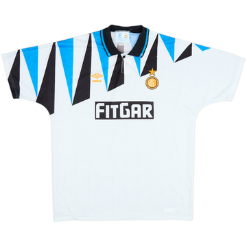 1991-92 Inter Milan Maillot extérieur - 8/10 - (XL)