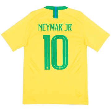 2018-19 Brazil Maillot domicile Neymar Jr #10