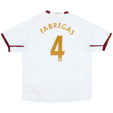 2007-08 Arsenal Maillot extérieur Fabregas #4 - 7/10 - (XL)