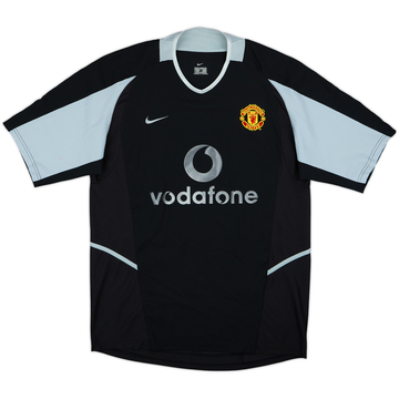 2002-04 Manchester United GK S/S Maillot - 8/10 - (M)